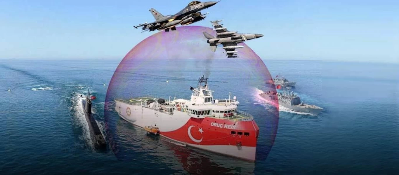 To Oruc Reis εξήλθε του λιμανιού της Αττάλειας κι έλαβε θέση απόπλου - Τουρκικές φρεγάτες πλέουν προς την περιοχή